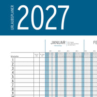 XXL Urlaubsplaner 2027