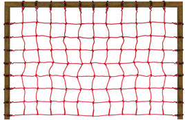 Zubehör Spielturm XXL Kletternetz ROT 300 x 200 cm