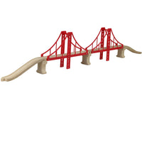 Zubehör für klassische Holzeisenbahn- 1x lange Hängebrücke 110cm