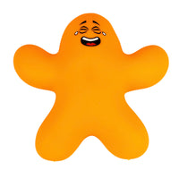 Anti Stress Quetsch Männchen in Orange