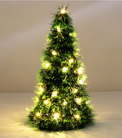 künstlicher Deko Weihnachtsbaum in 2 Größen, Variante: 25cm mit Beleuchtung
