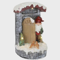 Spieluhr Wichtel in Tür mit Melodie Silent Night 