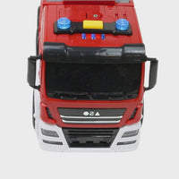 XL Spielzeug Feuerwehr mit Wasser Licht & Sound - 25cm