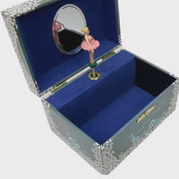Schmuckkästchen Spieluhr Ballerina Hörbeispiel, Melodie "An der schönen blauen Donau"