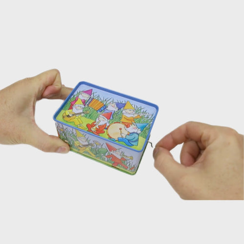 Blechspieldose Zwerge Hörbeispiel mit Melodie Hi Ho