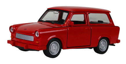 Modellauto Trabant Universal in rot