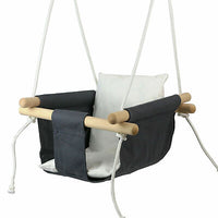 Premium Babyschaukel Komfort mit Sitz Polsterung für Kinder Schaukelsitz