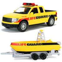 XL LIFEGUARD Küstenwache Strand PickUp Modellauto mit Licht & Sound Spielzeug