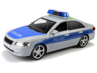 XL Polizei Modellauto Streifenwagen Spielzeug Auto mit Licht & Sound Modell 25cm