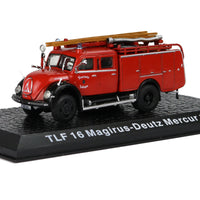 Magirus Deutz Feuerwehr Modellauto TLF16 Mercur 125A Oldtimer Löschfahrzeug 1:72