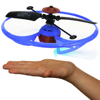 Infrarot UFO mit Hand steuerbar Spielzeug Drohne ab 8 Jahre USB Ladekabel 14cm Ø