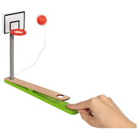 goki Tischbasketball Spiel Ball in Basketball Korb Geduldsspiel aus Holz 53791