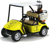 Golf Cart Modellauto 10cm Golfwagen Golfcart Club Auto für Golf Platz Spielzeug