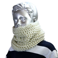 leichter Rundschal Schlauchschal Strickschal Loop Damen Herren Tube