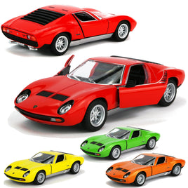 Lamborghini Miura P400 SV Bertone Modellauto Sportwagen 1:34 12,5cm