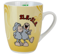 NICI Tasse aus Porzellan Kaffeetasse mit Motiv Kaffeebecher Pott Becher NEU