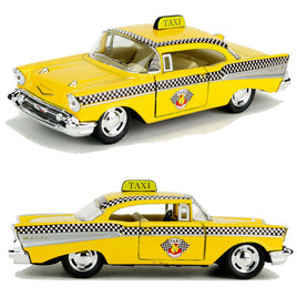 1957 Chevrolet Bel Air Taxi Modellauto Oldtimer 57er Chevy New York Yellow Cab