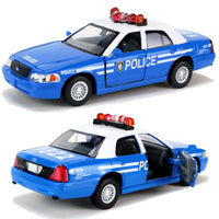 Ford Crown Victoria Police Interceptor Modell 1:42 US Car Polizeiauto Vic 13cm