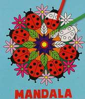 Mandala Malblock für Kinder