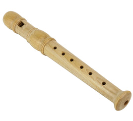 Mini Blockflöte 20 cm lang aus Holz für Kinder
