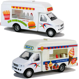 Modellauto Foodtruck Fast Food oder Eis 13cm