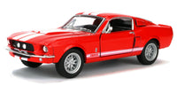 Modellauto Ford Shelby GT 500 von 1967 in rot