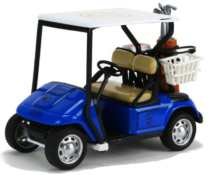 Modellauto Golfcart 10cm- blau