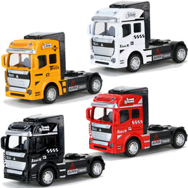 Modellauto Super Truck Sattelzugmaschine 12cm