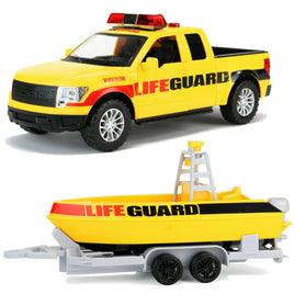 Modellauto XL LIFEGUARD PickUp mit Licht & Sound 48cm