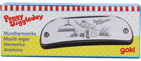 Mundharmonika Peggy Diggledey 10cm - Geschenkverpackung