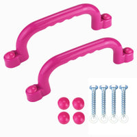 Spielturm Zubehör 2er Set Handgriffe, pink