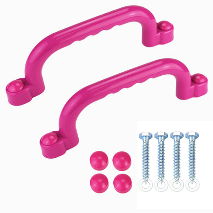 Spielturm Zubehör 2er Set Handgriffe, pink