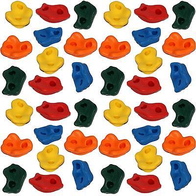 Spielturm Zubehör 40er XXL Set Klettersteine bunt