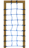 Spielturm Zubehör Kletternetz 75 x 200 cm groß- blau