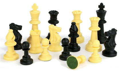 Staunton Schachfiguren Set in Größe 3- Beispielfiguren