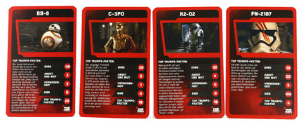 Top Trumps Kartenspiel STAR WARS Episode 7 Beispielkarten 2
