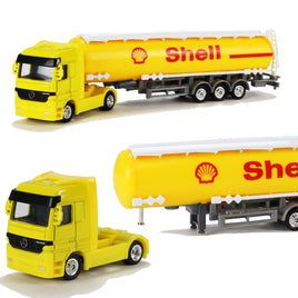 Welly Modell Shell Tanklastzug MB Actros 1:87 (H0)
