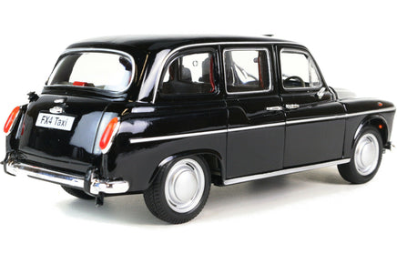 Welly Modellauto London Taxi -  Austin FX4 schwarz 19cm- Rückansicht