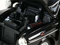 Welly Modellauto London Taxi -  Austin FX4 schwarz 19cm- detailgetreuer Motorraum