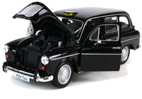 Welly Modellauto London Taxi -  Austin FX4 schwarz 19cm- mit öffnenden Türen