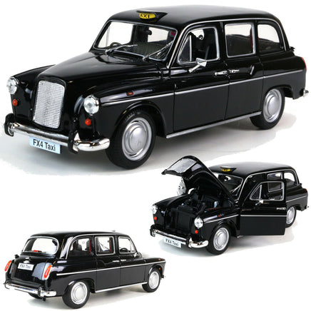 Welly Modellauto London Taxi -  Austin FX4 schwarz 19cm 