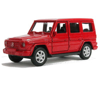 Welly Modellauto Mercedes G Klasse G500 - 11,5cm- rot
