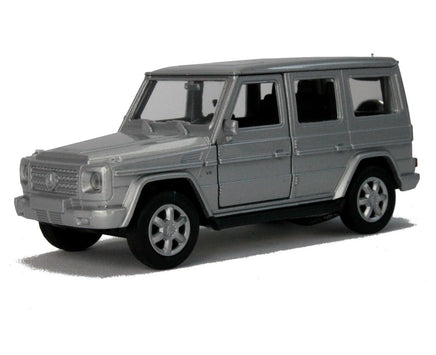 Welly Modellauto Mercedes G Klasse G500 - 11,5cm- silber