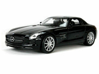 Welly Modellauto Mercedes SLS AMG Roadster 12cm- schwarz