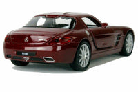 Welly Modellauto Mercedes SLS AMG Roadster 12cm- weinrot