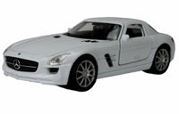 Welly Modellauto Mercedes SLS AMG Roadster 12cm- weiß
