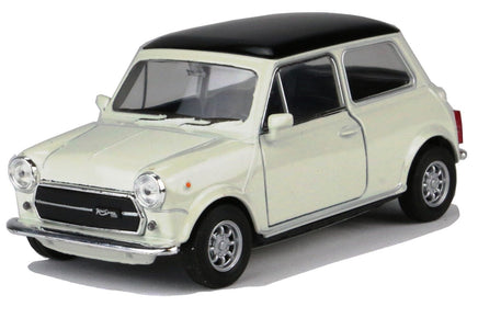 Welly Modellauto Mini Cooper 1300 Oldtimer 10,5cm- Beige