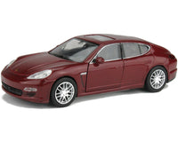 Welly Modellauto Porsche Panamera S - 12cm- weinrot