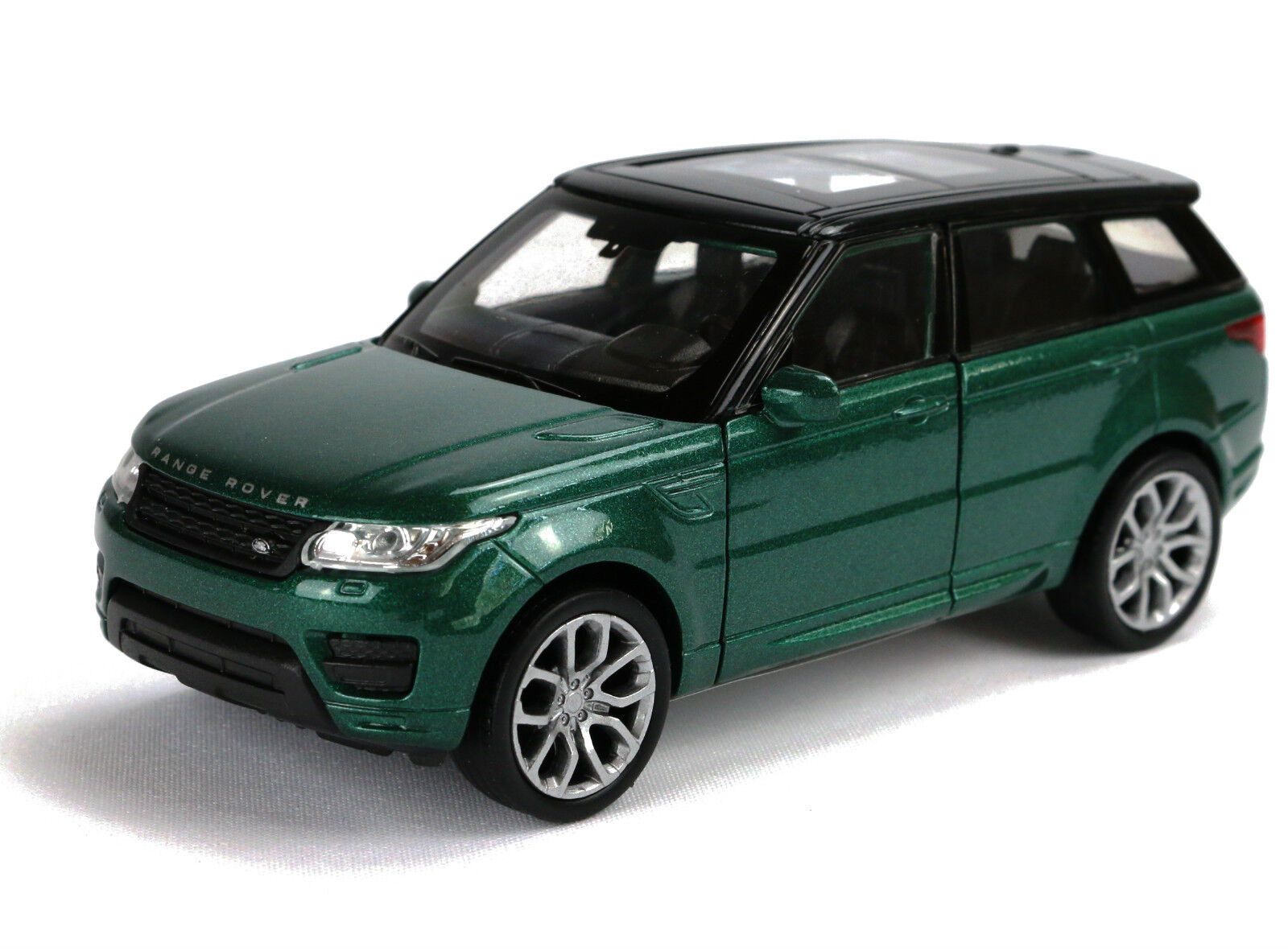 Welly Range Rover Sport 1:36 – Modello In Metallo Pressofuso Con Porte Apribili E Effetto Pullback, Colore Argento Metallizzato - 3