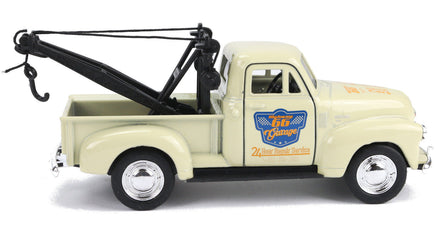 Welly Modelltruck 1953 Chevrolet Tow Truck Abschlepper 12cm- beige